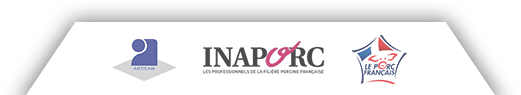 logos :Artisan, Inaporc, Porc Français