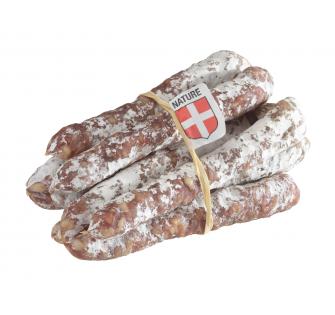 Saucisson Artisanale Nature - Livraison 48h, fabriqué à Villaz (74)