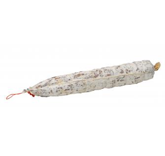 Saucisson pur porc long bridé  nature ou fumé